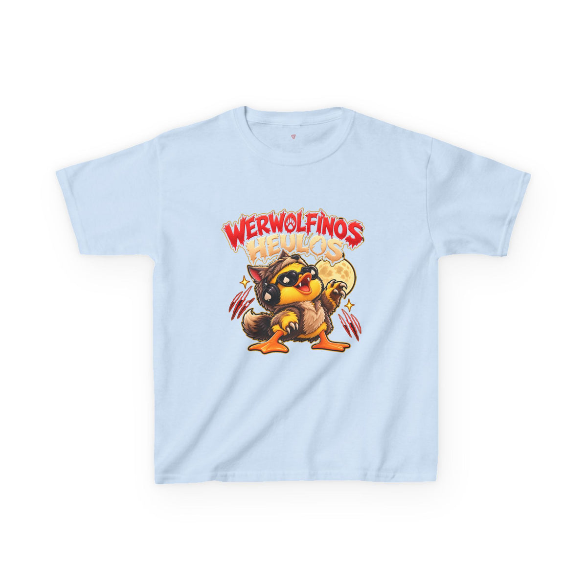 Werwolfinos Kinder T-Shirt | Werwolf Ente Halloween | QuackWerk