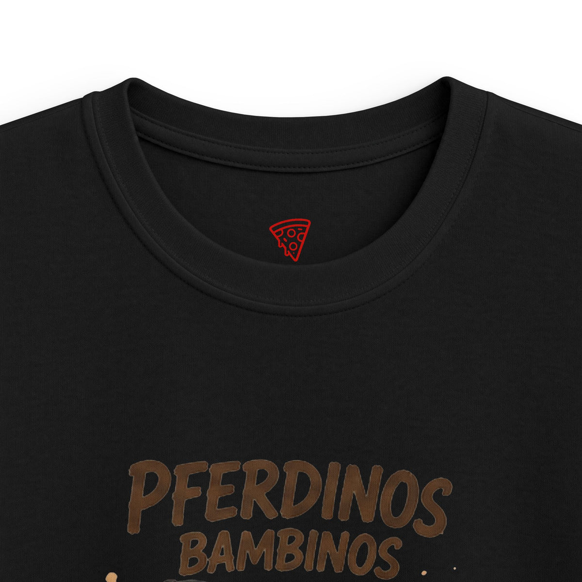 Pferdinos Bambinos Kinder T-Shirt | Lustige Reiter-Ente | Pferde Shirt für Kinder | QuackWerk