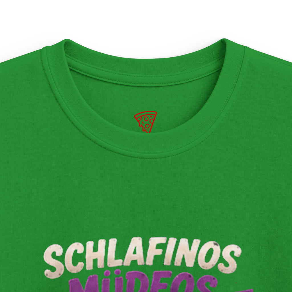 Schlafinos Müdeos Kinder T-Shirt | Lustige müde Ente | Schlaf & Chill Shirt für Kinder | QuackWerk