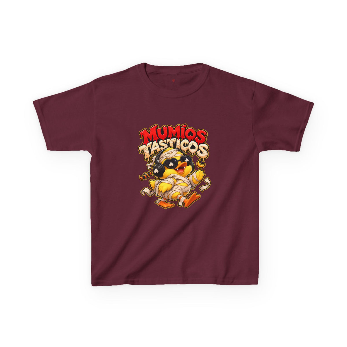 Mumios Tastikos Kinder T-Shirt | Mumien Ente Halloween | QuackWerk