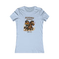 Pferdinos Bambinos Damen T-Shirt | Lustige Reiter-Ente | Pferde Shirt | QuackWerk
