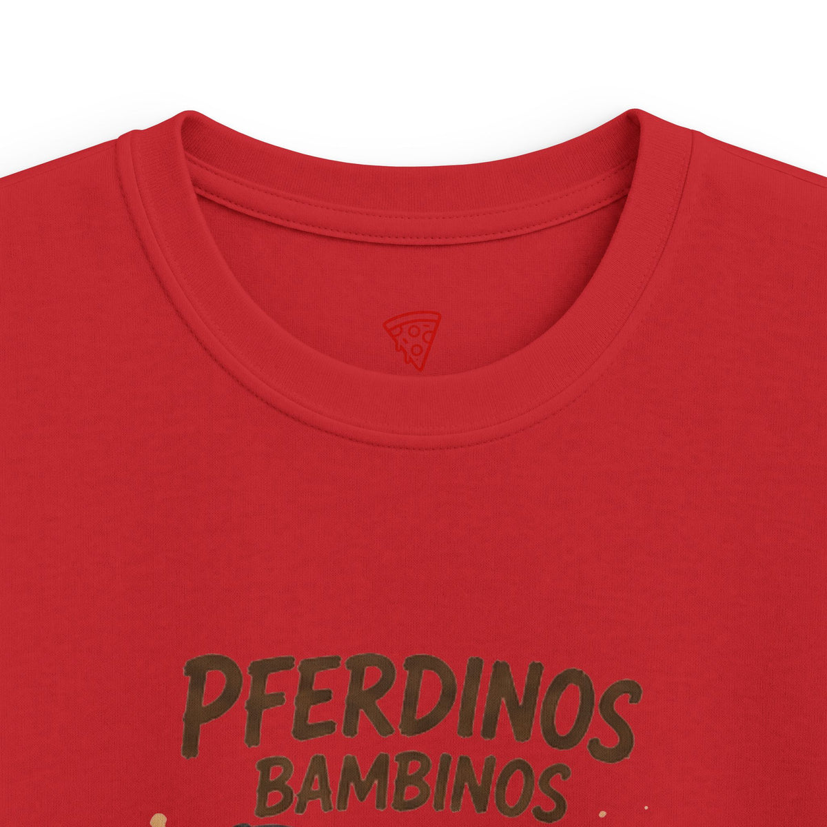 Pferdinos Bambinos Kinder T-Shirt | Lustige Reiter-Ente | Pferde Shirt für Kinder | QuackWerk