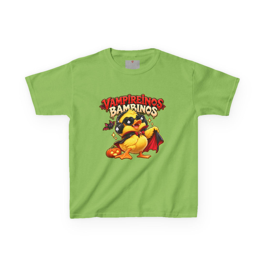 Vampirinos Bambinos Kinder T-Shirt | Vampir Ente Halloween | QuackWerk