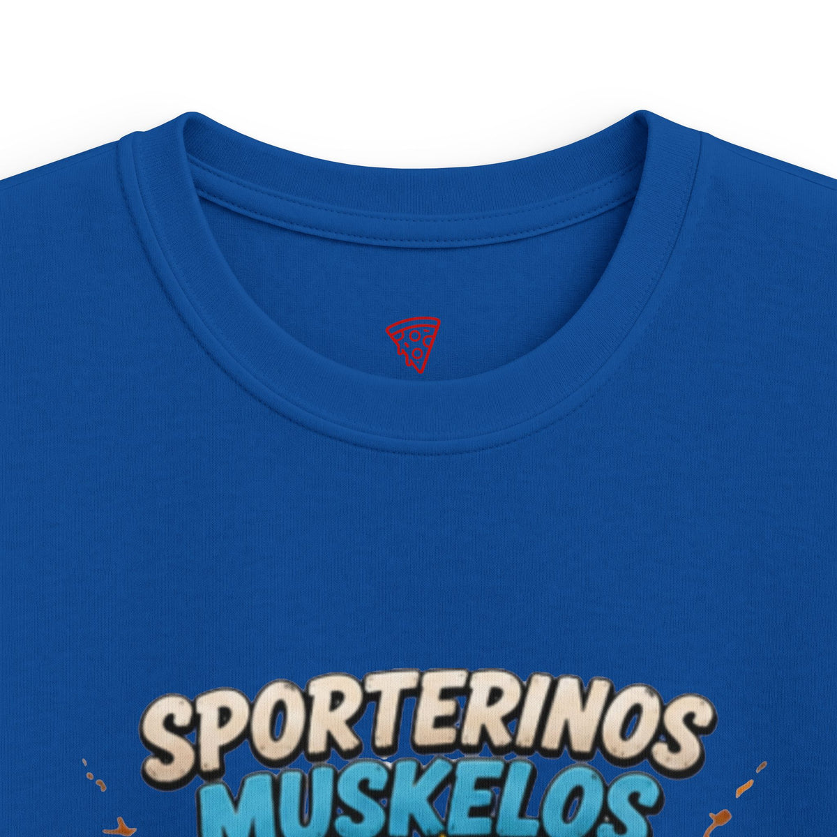 Sportlerinos Muskelos Kinder T-Shirt | Lustige Fitness-Ente | Sport Shirt für Kinder | QuackWerk