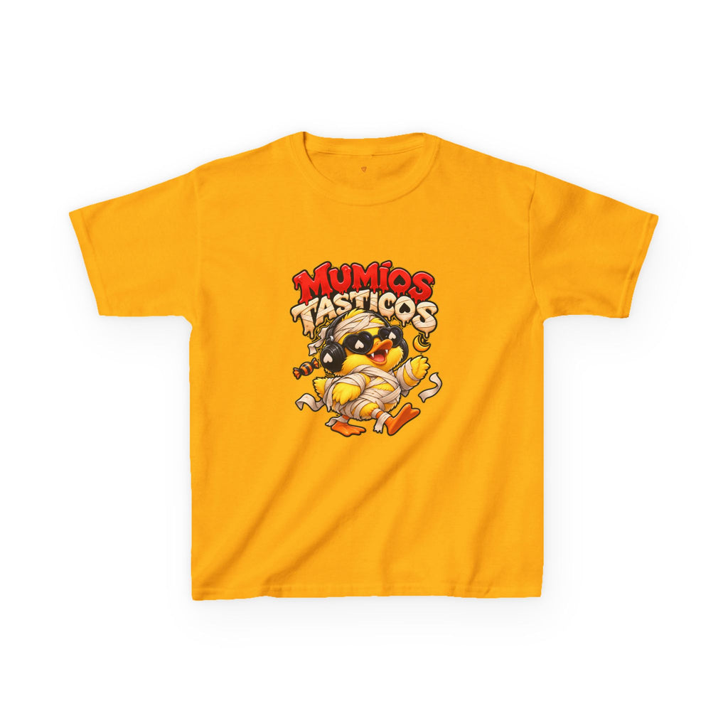 Mumios Tastikos Kinder T-Shirt | Mumien Ente Halloween | QuackWerk