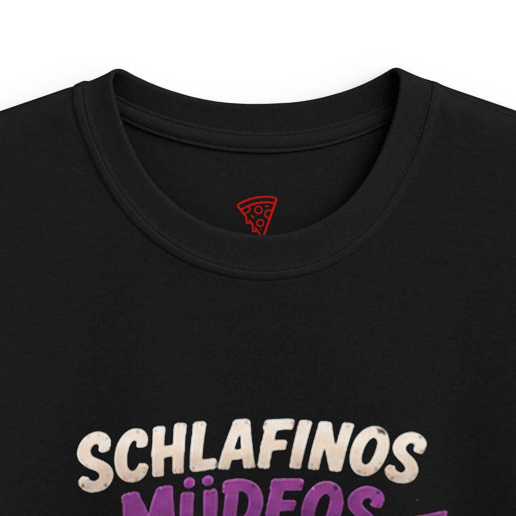 Schlafinos Müdeos Kinder T-Shirt | Lustige müde Ente | Schlaf & Chill Shirt für Kinder | QuackWerk