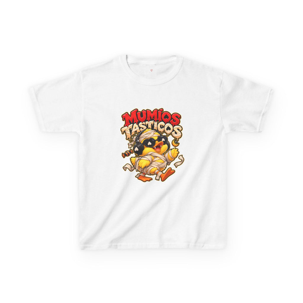 Mumios Tastikos Kinder T-Shirt | Mumien Ente Halloween | QuackWerk
