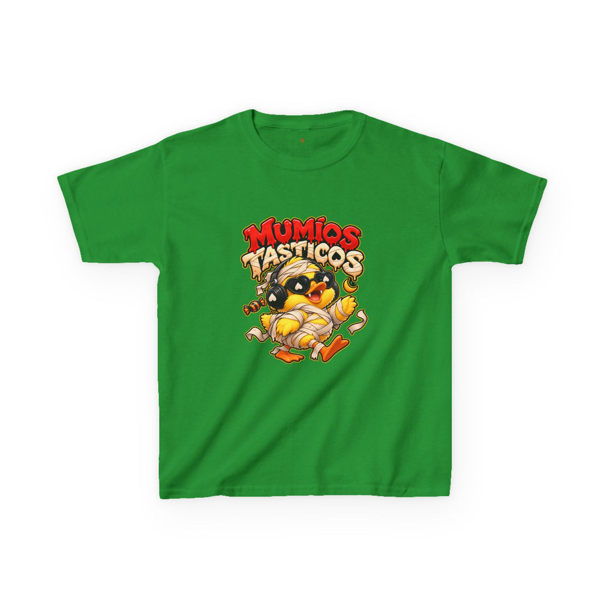 Mumios Tastikos Kinder T-Shirt | Mumien Ente Halloween | QuackWerk