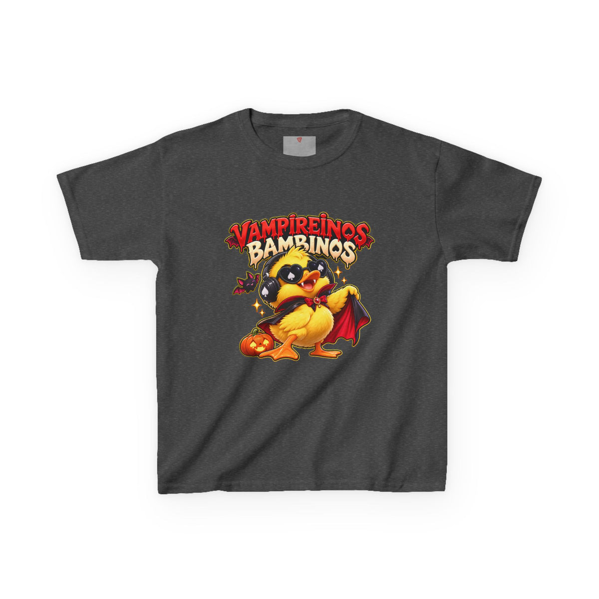 Vampirinos Bambinos Kinder T-Shirt | Vampir Ente Halloween | QuackWerk