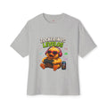 Zockerinos Levelos Oversized T-Shirt | Lustige Gamer-Ente | Gaming & Zocker Shirt | QuackWerk