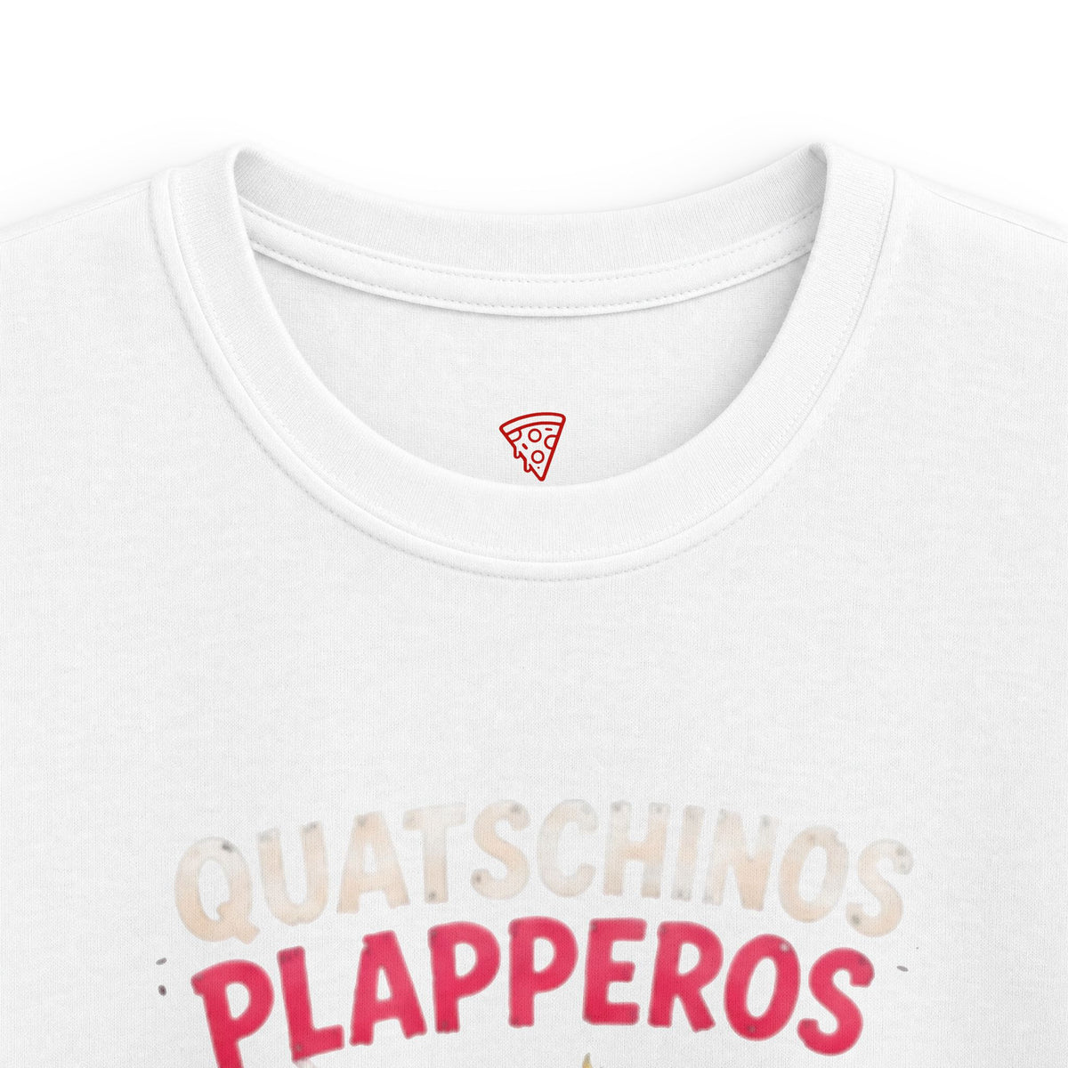 Quatschinos Plapperos Kinder T-Shirt | Lustige Ente mit Megafon | Witziges Kinder Shirt | QuackWerk