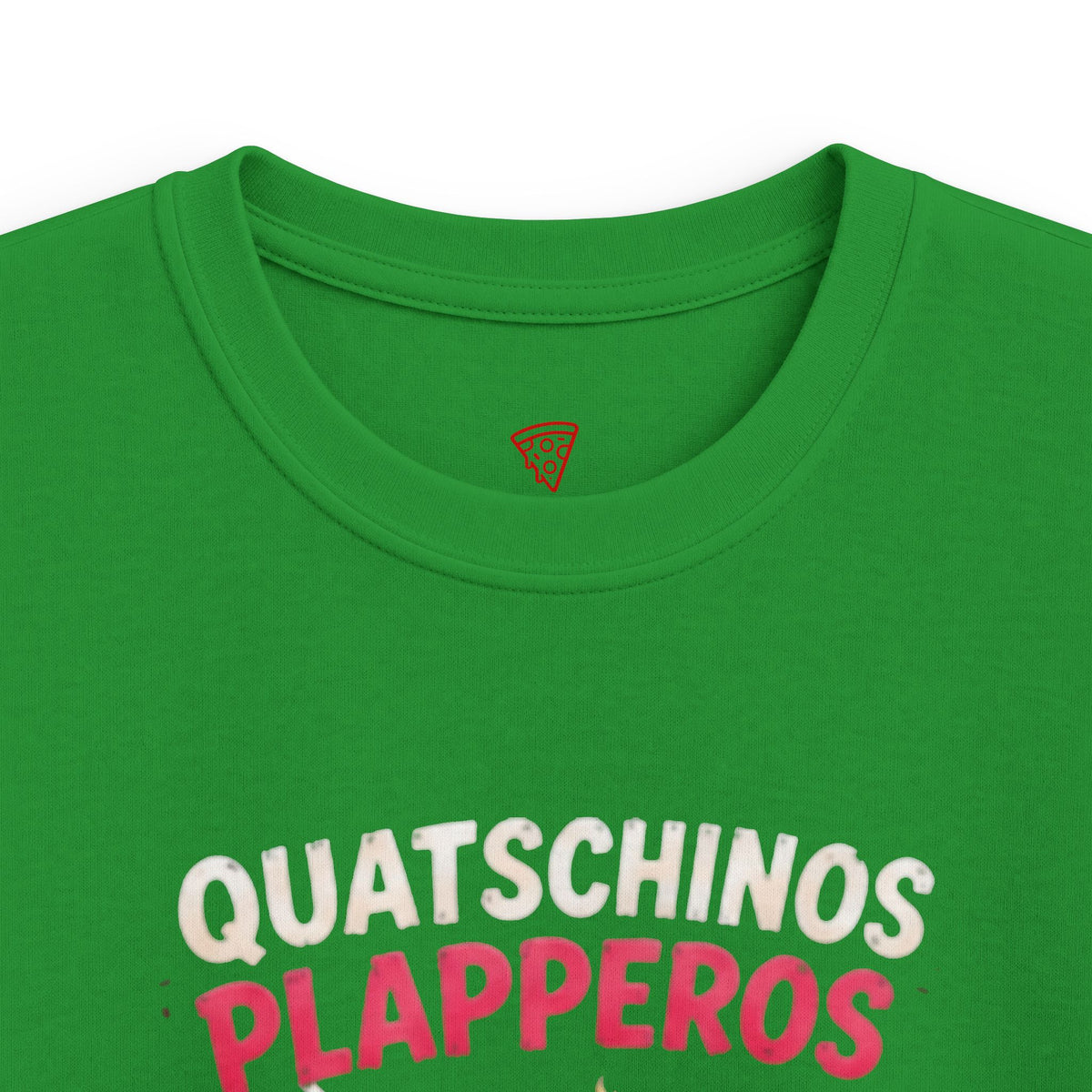 Quatschinos Plapperos Kinder T-Shirt | Lustige Ente mit Megafon | Witziges Kinder Shirt | QuackWerk
