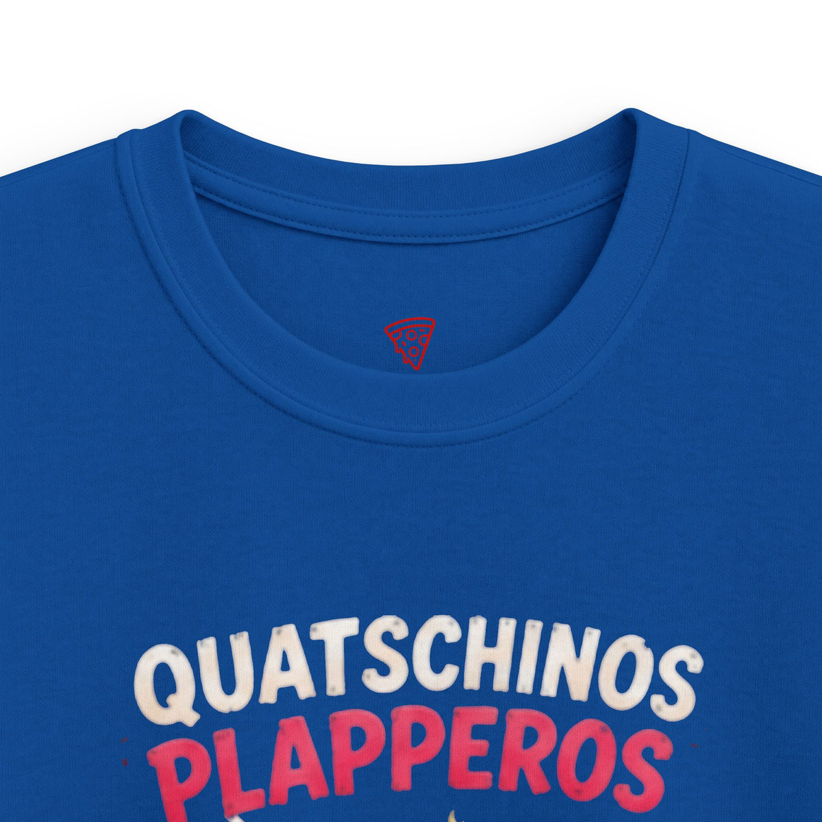 Quatschinos Plapperos Kinder T-Shirt | Lustige Ente mit Megafon | Witziges Kinder Shirt | QuackWerk
