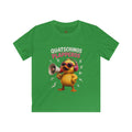 Quatschinos Plapperos Kinder T-Shirt | Lustige Ente mit Megafon | Witziges Kinder Shirt | QuackWerk