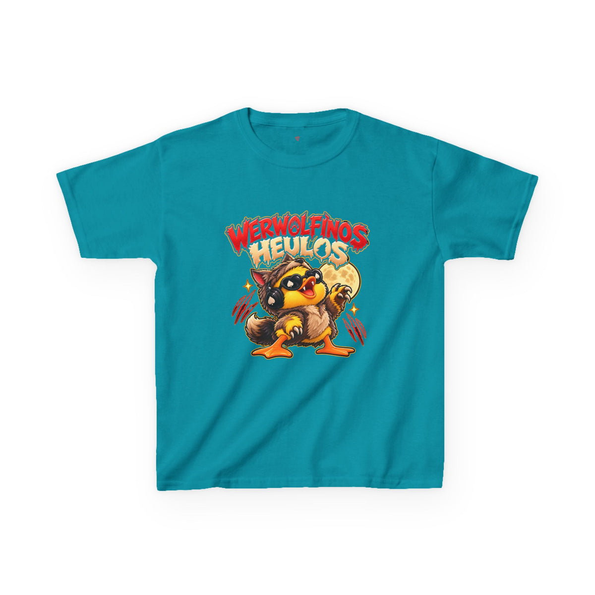 Werwolfinos Kinder T-Shirt | Werwolf Ente Halloween | QuackWerk