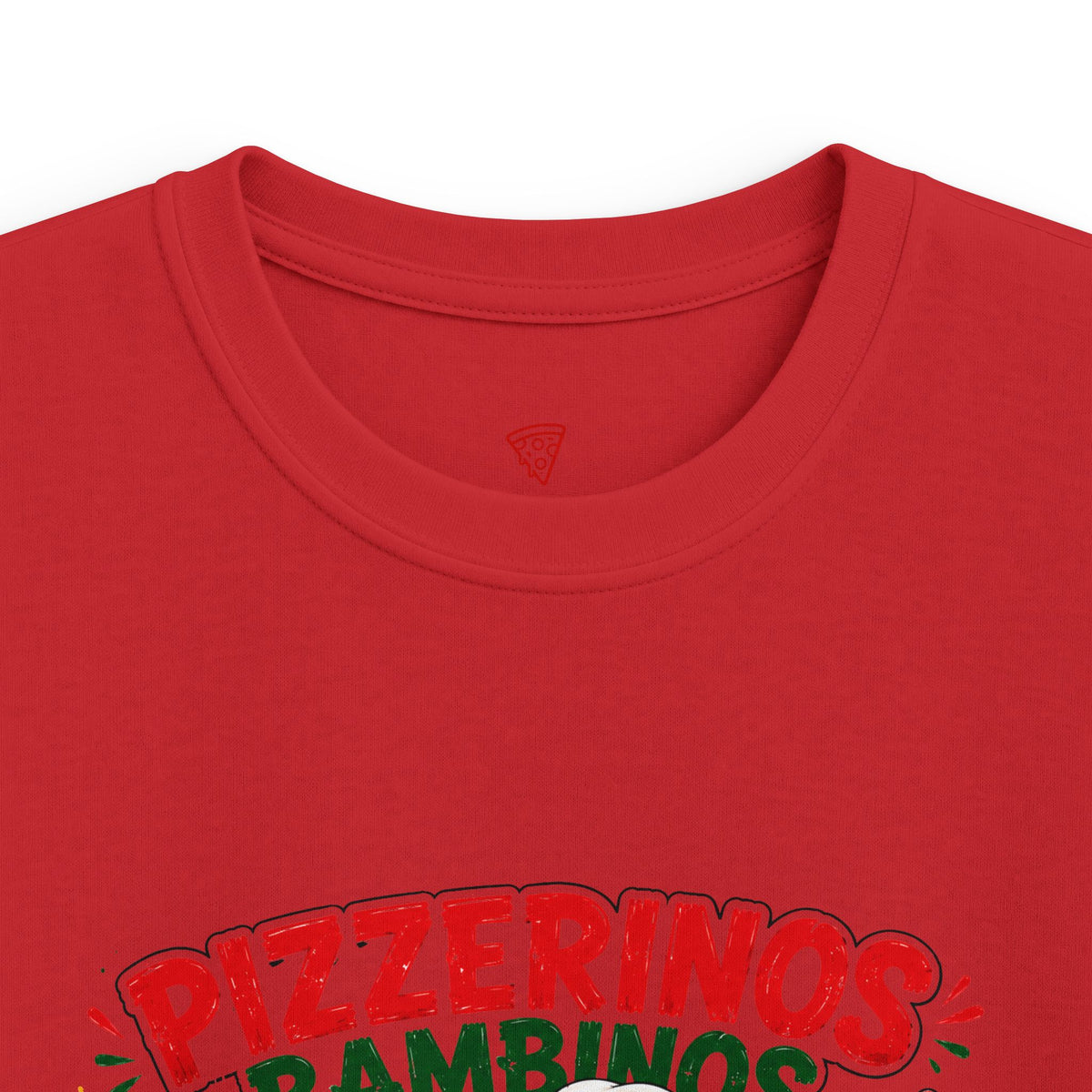 Pizzerinos Bambinos Kinder T-Shirt | Lustige Pizza-Ente | Pizza Shirt für Kinder | QuackWerk