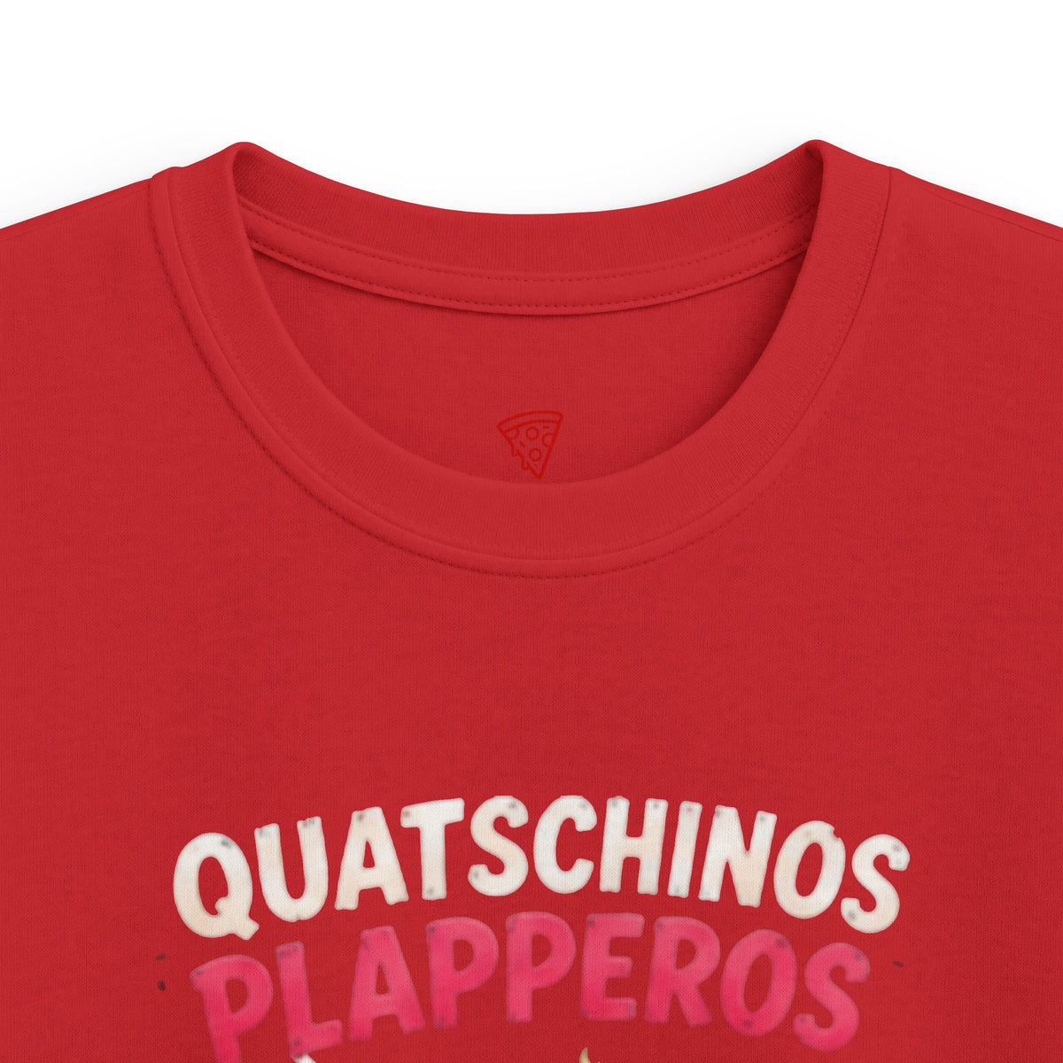 Quatschinos Plapperos Kinder T-Shirt | Lustige Ente mit Megafon | Witziges Kinder Shirt | QuackWerk