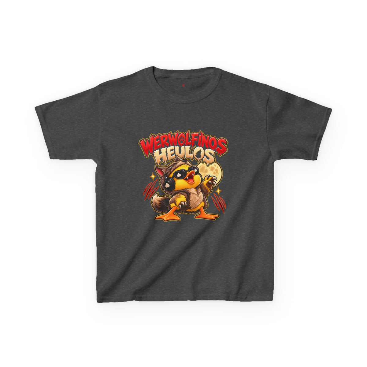 Werwolfinos Kinder T-Shirt | Werwolf Ente Halloween | QuackWerk