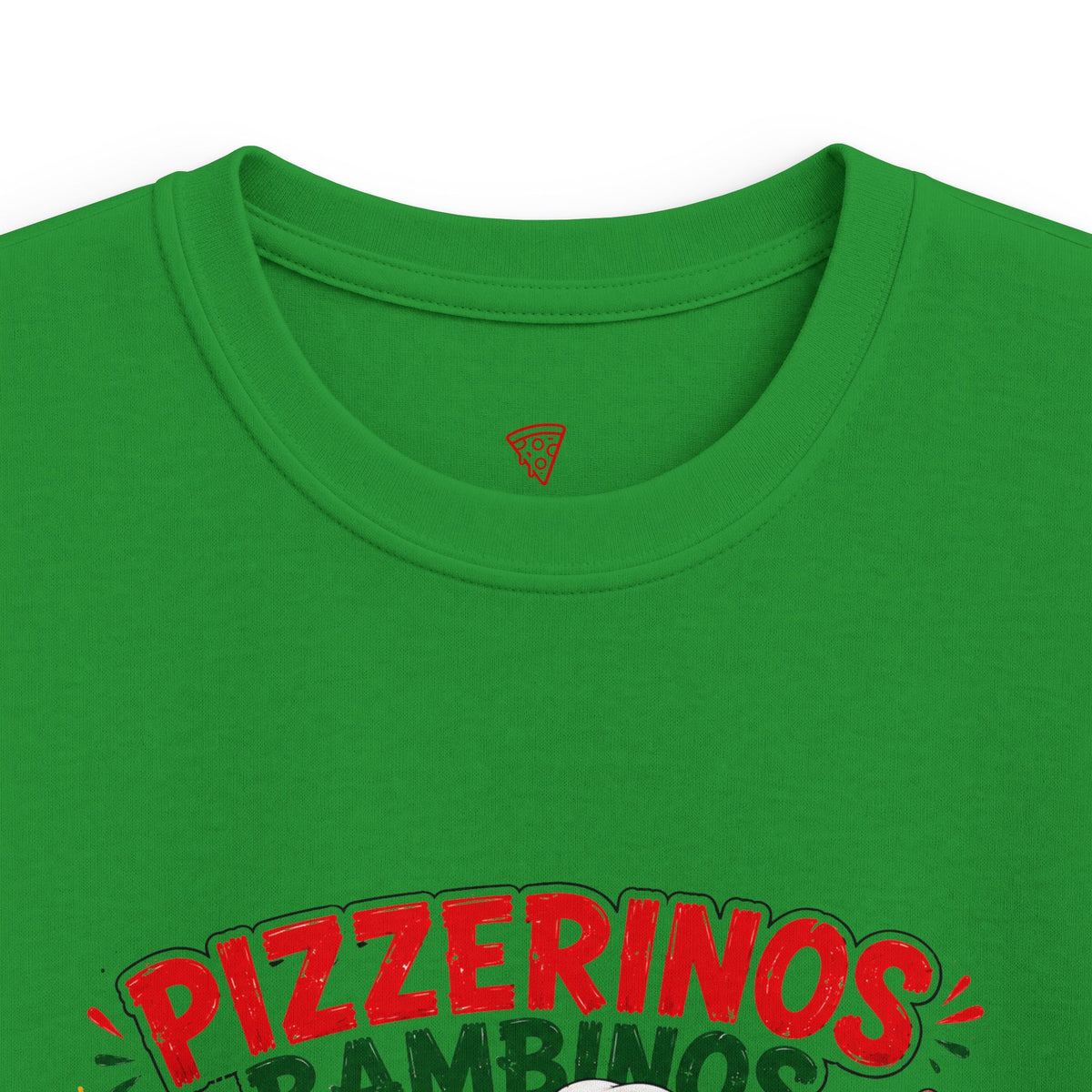 Pizzerinos Bambinos Kinder T-Shirt | Lustige Pizza-Ente | Pizza Shirt für Kinder | QuackWerk